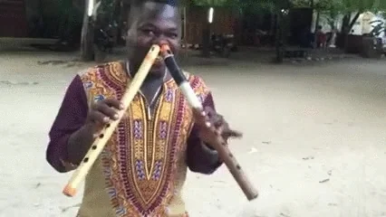 nose flutes GIF