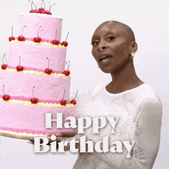 Happy Birthday GIF by Cynthia Erivo