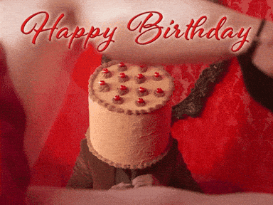 Greeting Happy Birthday GIF by GIPHY Studios 2021