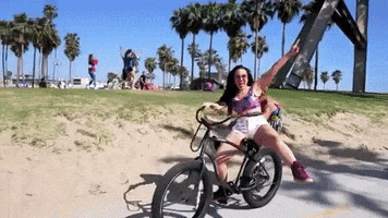 venice beach fun GIF by Charlotte Devaney