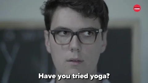 Mental Health Yoga GIF