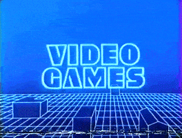 Video Games 80S GIF