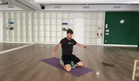 Yoga Turn GIF
