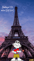 Eiffel Tower Paris GIF by Zhot