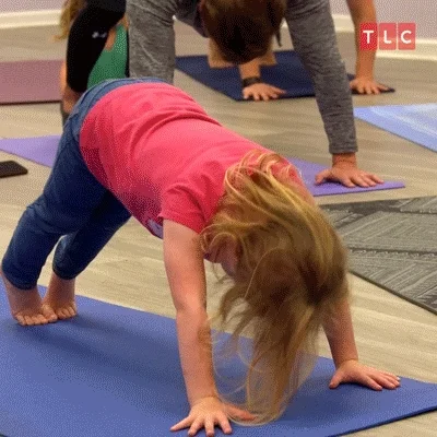 Stretching Downward Dog GIF