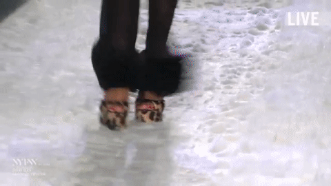 jeremy scott runway GIF by NYFW: The Shows