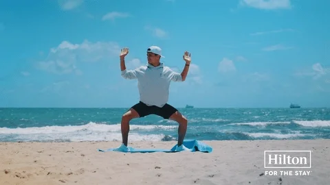 Lando Norris Beach GIF