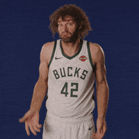 Robin Lopez Basketball GIF by Milwaukee Bucks