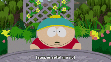 scared eric cartman GIF by South Park 