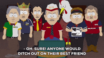 chicken manager GIF by South Park 