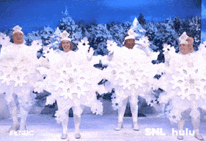 saturday night live snowflakes GIF by HULU