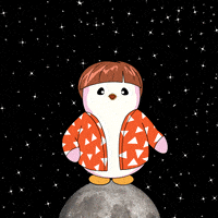 Full Moon Dancing GIF by Pudgy Penguins