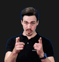 Wink Reaction GIF by Coach Josh