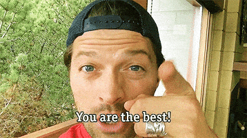 Youre The Best Misha Collins GIF