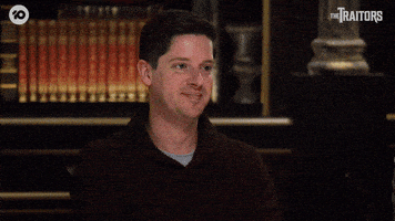 No Idea Thinking GIF by The Traitors Australia