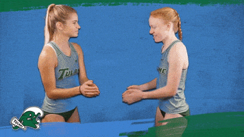 Track And Field Tulane GIF by GreenWave