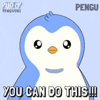 You Can Do It Good Luck GIF by Pudgy Penguins