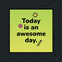 Nice Day Art GIF