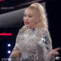 The Voice Finger Guns GIF by NBC