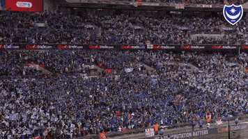 wembley pompey GIF by Portsmouth Football Club