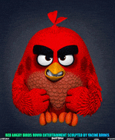 Sculpting Angry Birds GIF