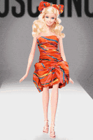 jeremy scott barbie GIF by fashgif