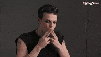 Rock Interview GIF by YUNGBLUD
