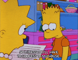 Talking Season 3 GIF by The Simpsons