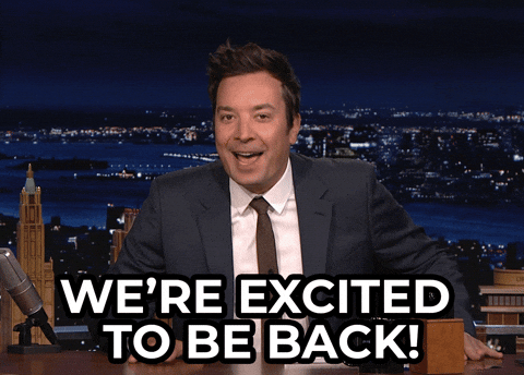 Annnnnd...we're back 🇺🇸  