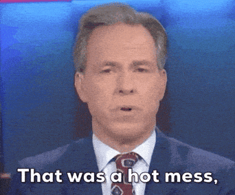 Hot Mess Trainwreck GIF by GIPHY News