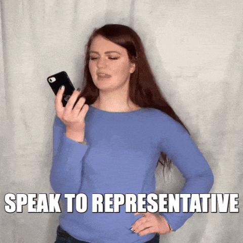 Frustrated Customer Service GIF by Ryn Dean