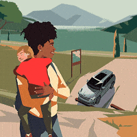 Car Driving GIF by Škoda Global