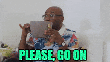 Tell Oh My GIF by Robert E Blackmon