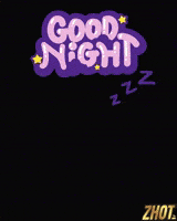 Good Night Sleep GIF by Zhot