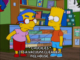 angry bart simpson GIF