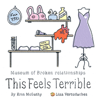 this feels terrible break up GIF by Lisa Vertudaches