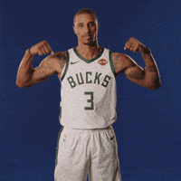 George Hill Basketball GIF by Milwaukee Bucks