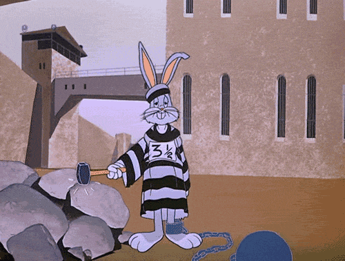 Giphy - Looney Tunes Rabbit GIF