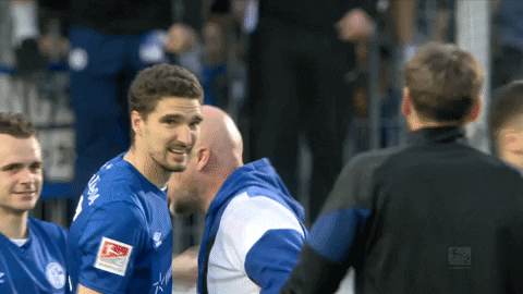 Giphy - Happy Football GIF by FC Schalke 04