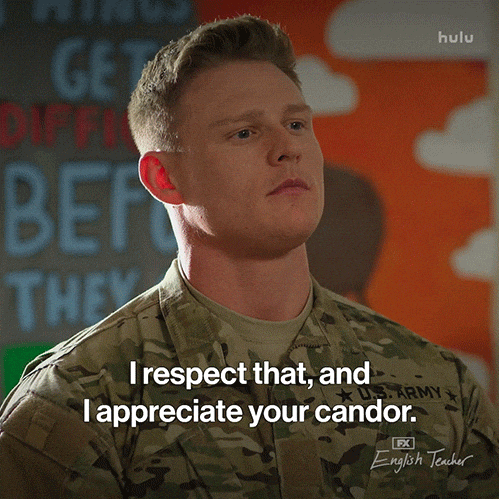 I Respect That Fx Networks GIF by English Teacher FX
