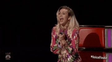 Miley Cyrus Nbc GIF by The Voice