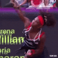 Serena Williams Sport GIF by Team USA