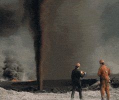 Oil Well Fire GIF Oil Well Fire GIF