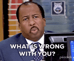 What Is Wrong With You Season 4 GIF by The Office What Is Wrong With You Season 4 GIF by The Office