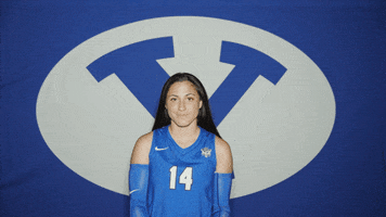 Queen Smile GIF by BYU Cougars