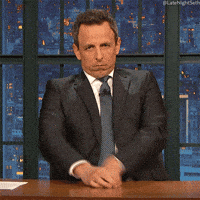 Seth Meyers No GIF by Late Night with Seth Meyers