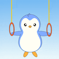 Working Out No Pain No Gain GIF by Pudgy Penguins