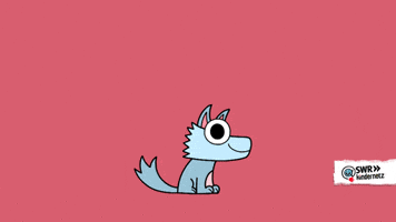 Happy Howling Wolf GIF by SWR Kindernetz Happy Howling Wolf GIF by SWR Kindernetz