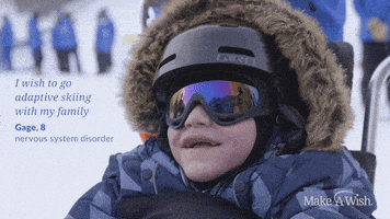 Outer Space Holiday Wishes GIF by Make-A-Wish America