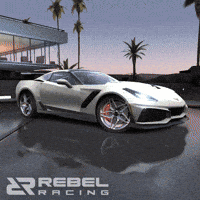 Drifting Chevrolet Corvette GIF by Rebel Racing